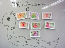 ＮＨＫ文化センター広島で新年のパステルアート